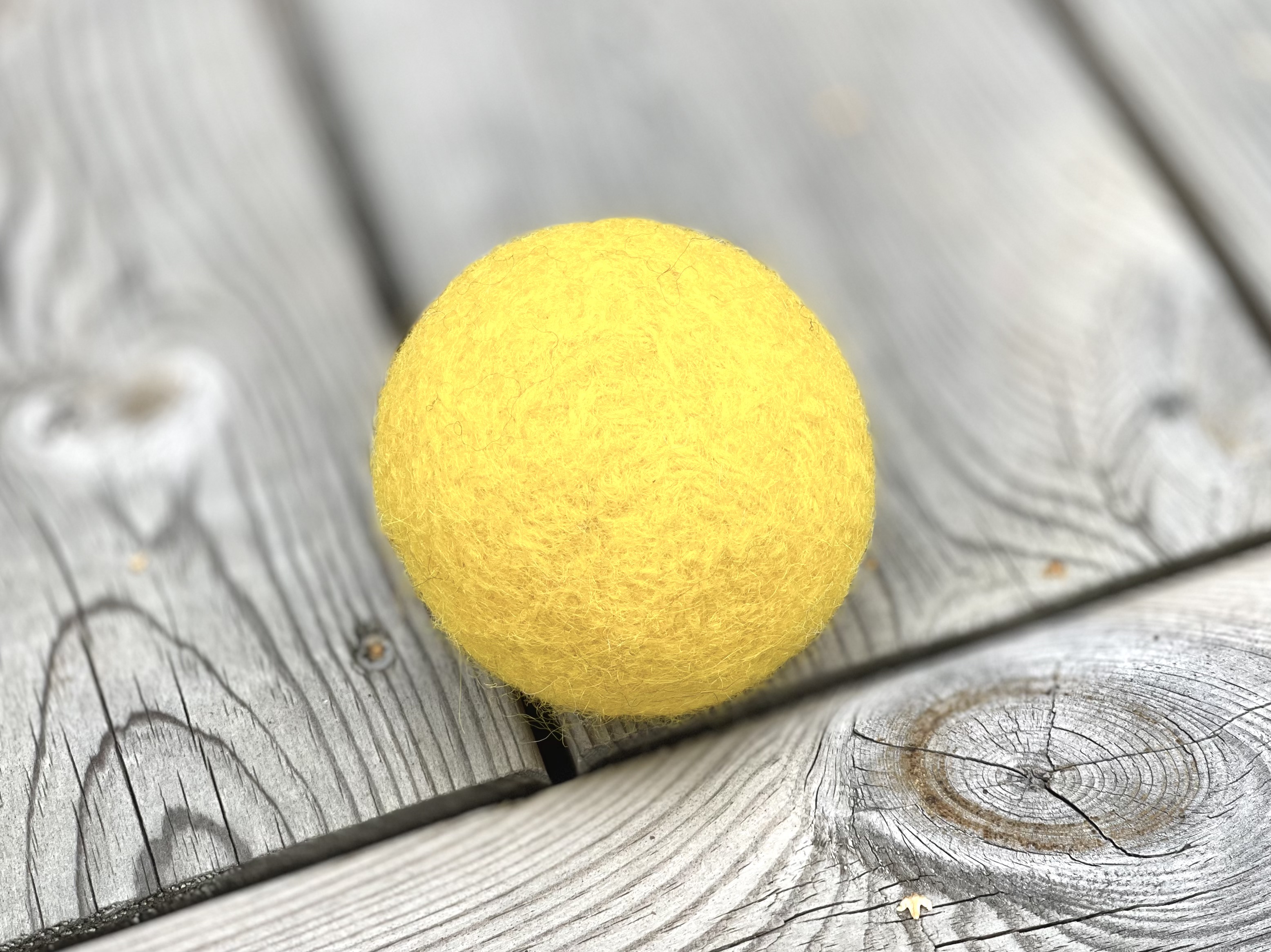 Boll - Lysande gul - Large