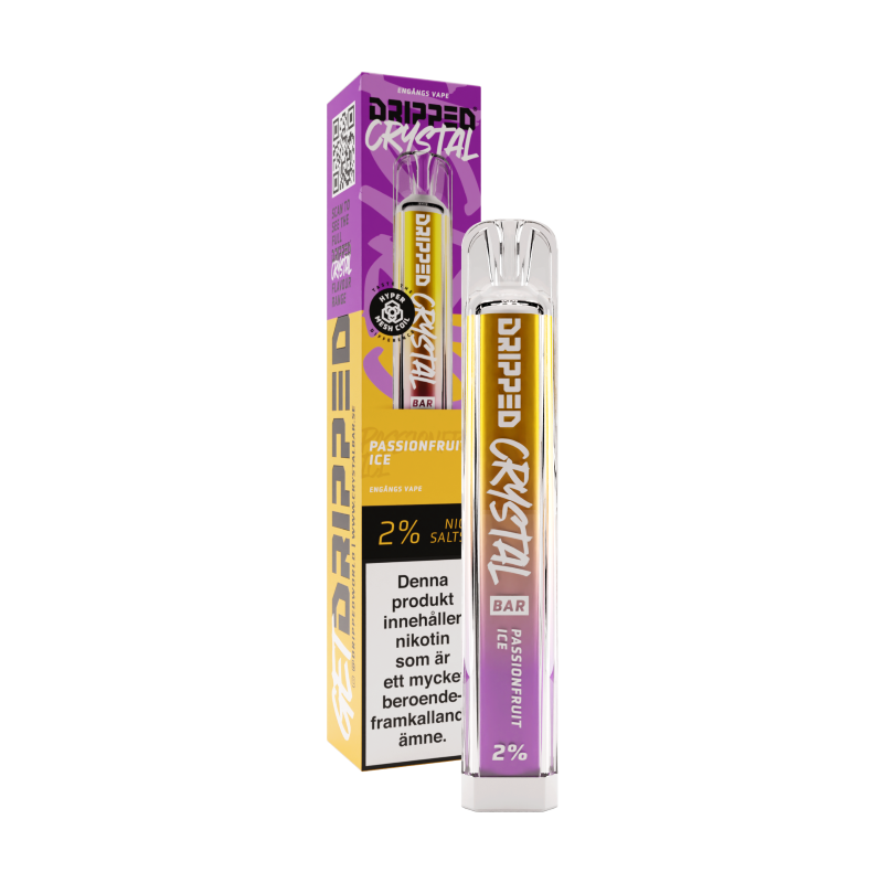 Dripped Chrystal Bar CB800 – Passionfruit Ice