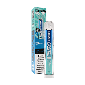 Dripped Chrystal Bar CB800 – Blue Raspberry Ice