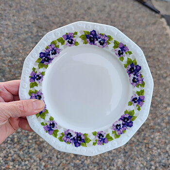 Maria viol assiett från Rosenthal 