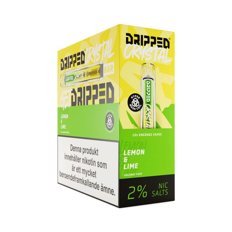 10-PACK - Dripped Crystal Bar - 6