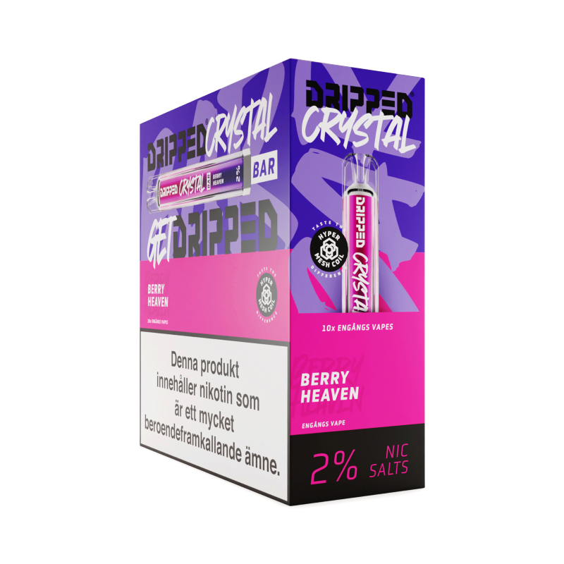 10-PACK - Dripped Crystal Bar - 12