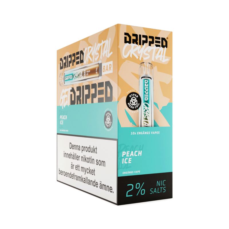 10-PACK - Dripped Crystal Bar - 9