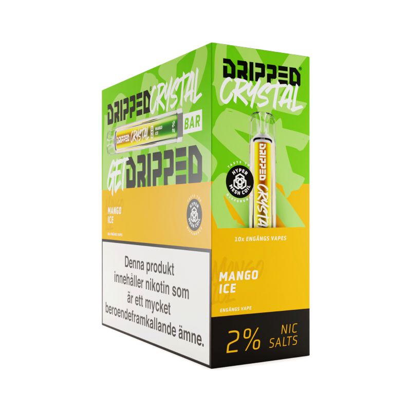 10-PACK - Dripped Crystal Bar - 7