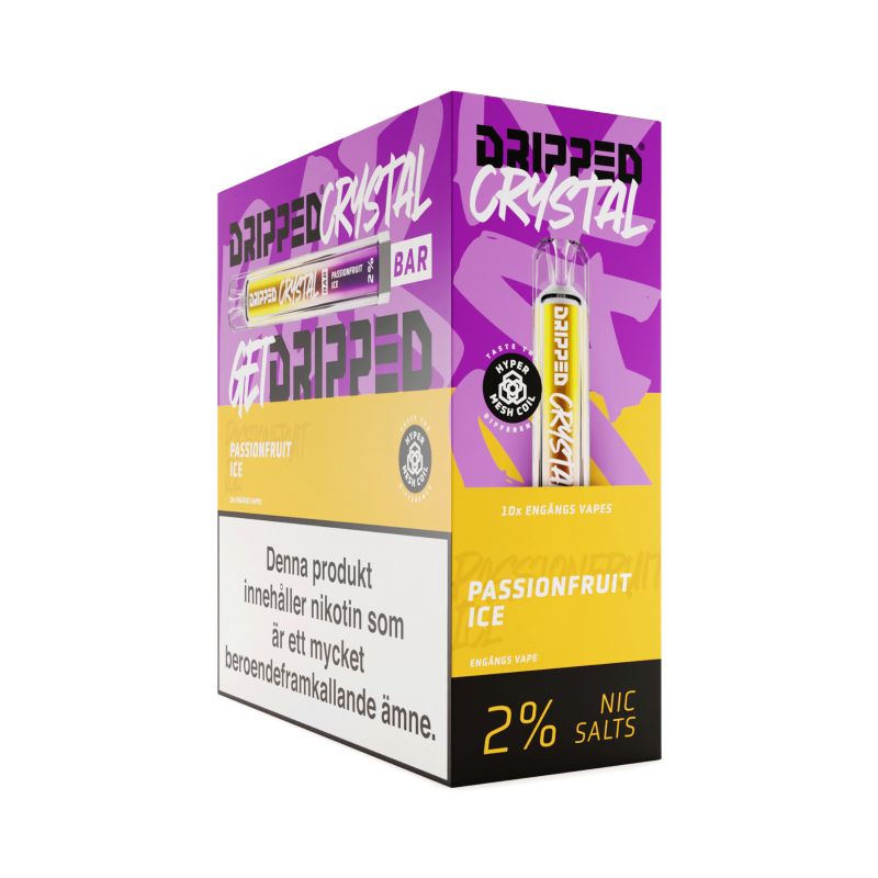 10-PACK - Dripped Crystal Bar - 8