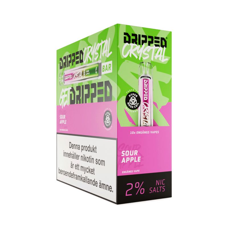 10-PACK - Dripped Crystal Bar - 10