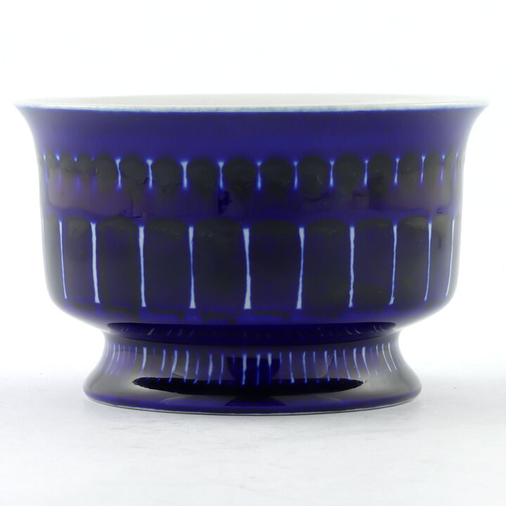  Ulla Procopé (Valencia 1960) Bowl with Blue Decor 10 cm (2)