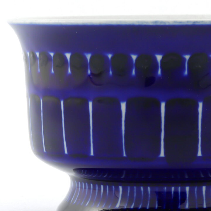 ウラ・プロコッペ  Valenciaシリーズ  青い装飾のボウル  10cm  1960年 (2)