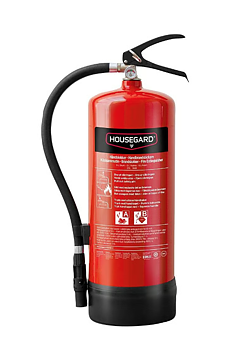 Brandsläckare Housegard Skum PFAS-fri 27A 144B Röd 6L