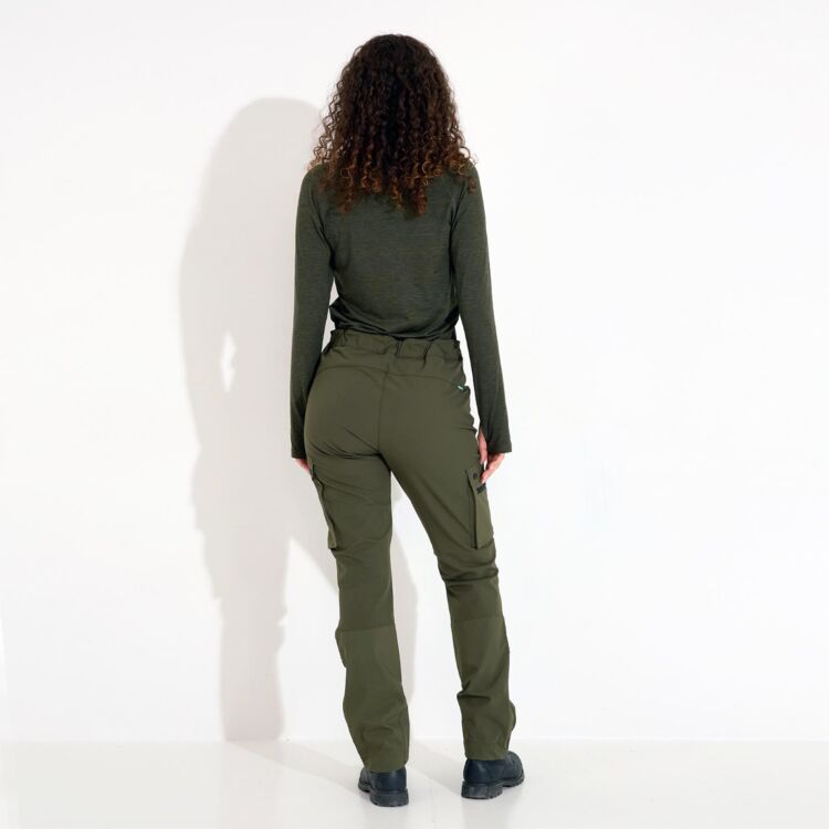 Arrak Outdoor Motion Flex Pants Women Short - Olive - comfortable