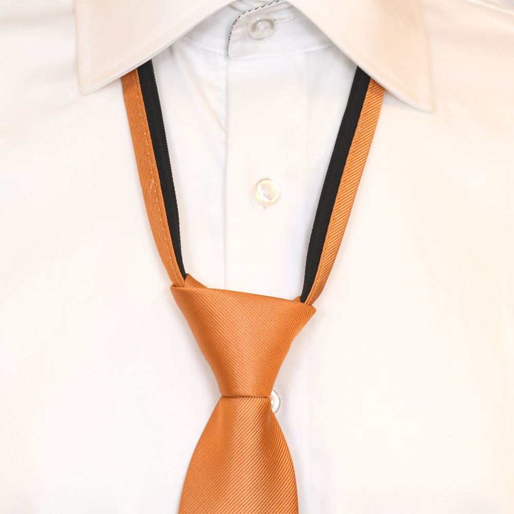 Säkerhetsslips zipper S16 Orange - 2
