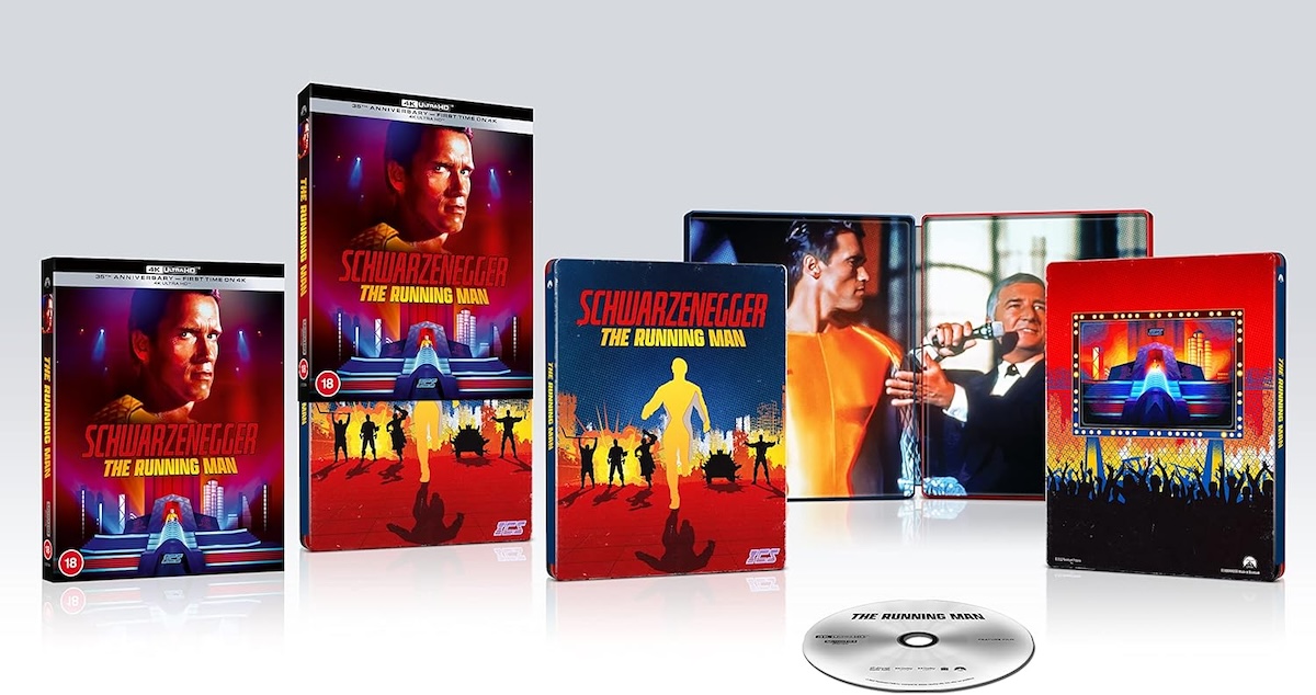 Running Man (35th Anniversary Edition Steelbook) (ej svensk text) (4K Ultra HD + Blu-ray) - 3