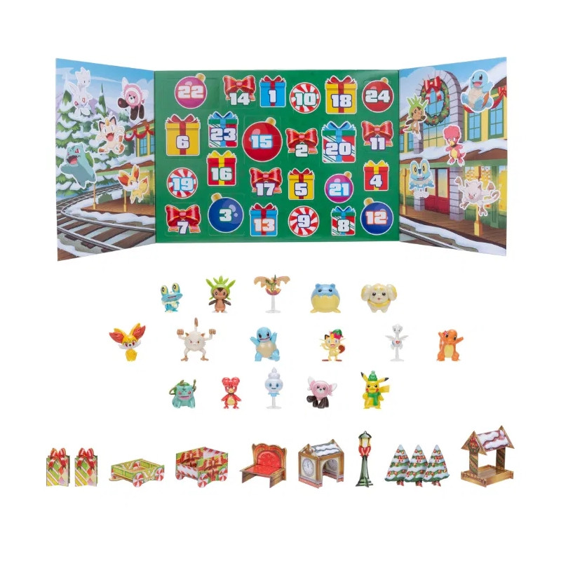 Adventskalender Pokémon Figurer Holiday Calender 58 pieces - 2