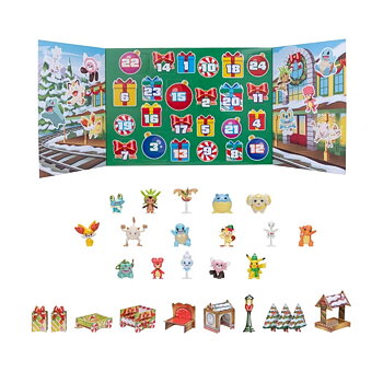 Adventskalender Pokémon Figurer Holiday Calender 58 pieces