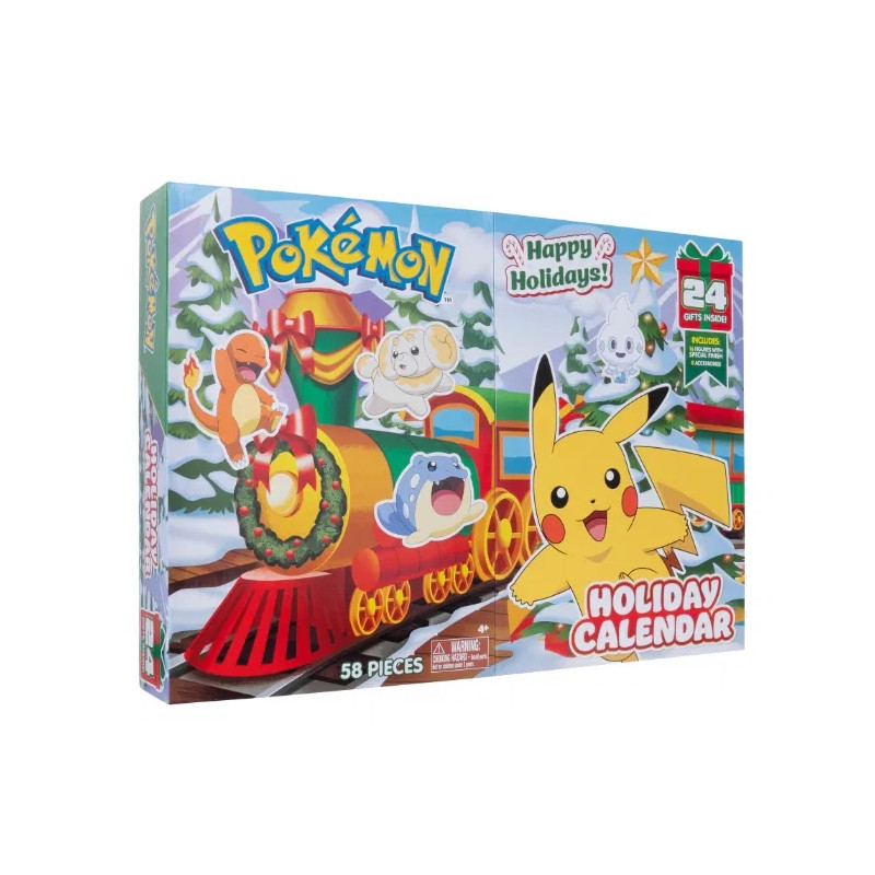 Adventskalender Pokémon Figurer Holiday Calender 58 pieces