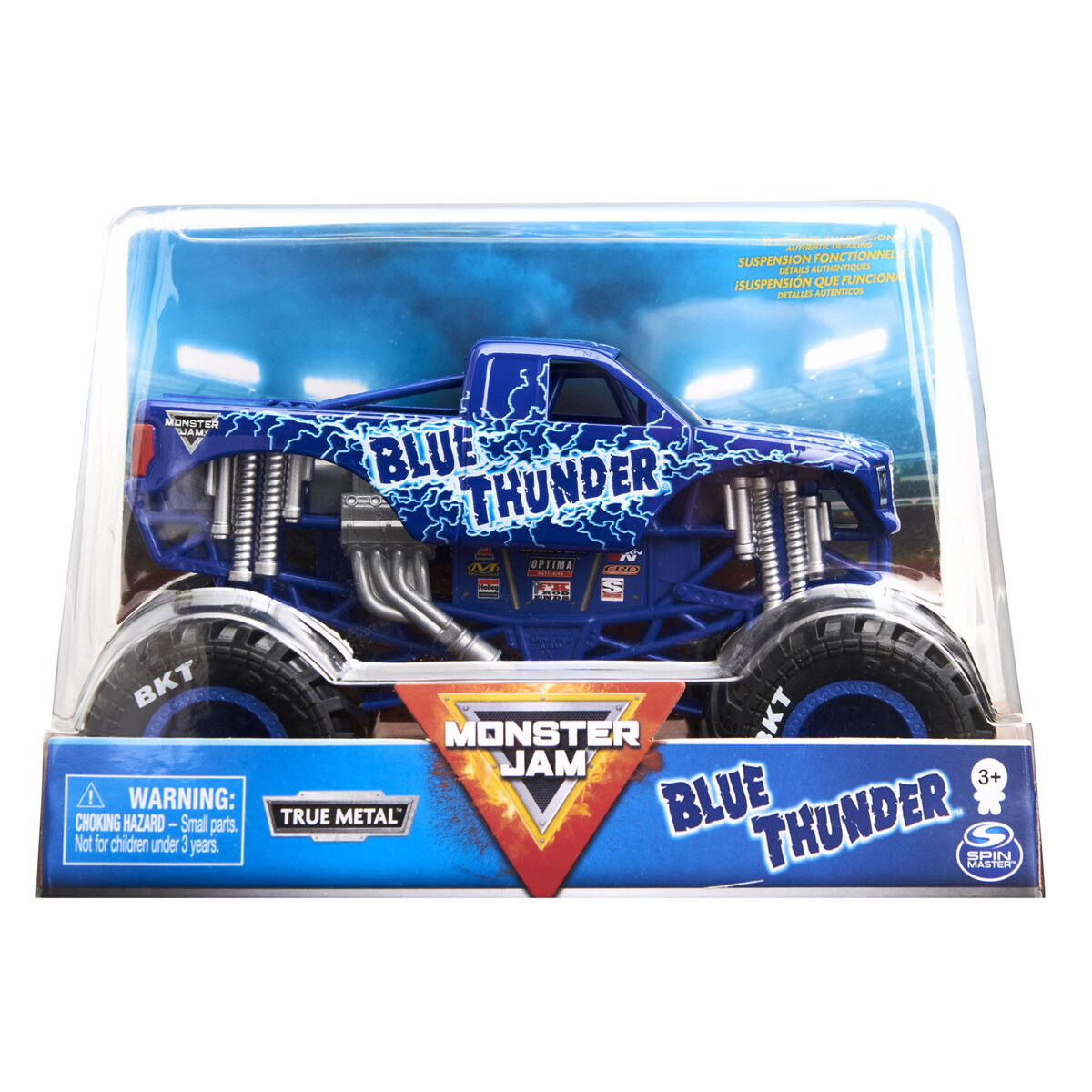 Monster Jam 1:24 Collector Truck Blue Thunder