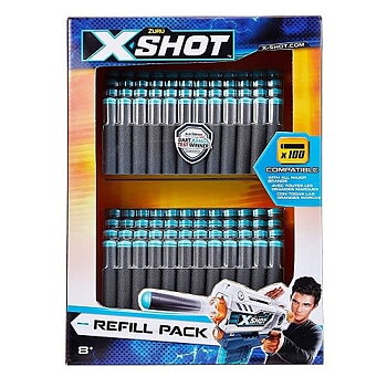 X-Shot Excel Refill Pilar, 100 st