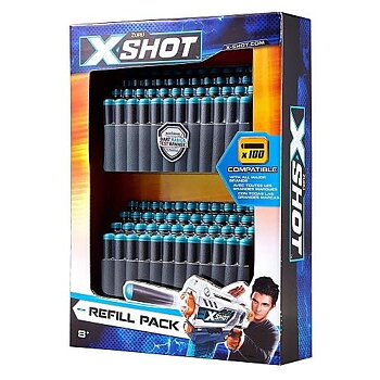 X-Shot Excel Refill Pilar, 100 st