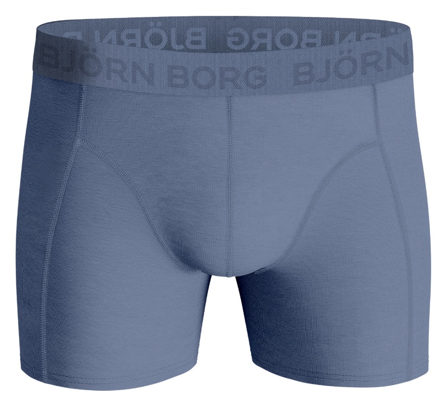 3-Pack Björn Borg Cotton Stretch Boxer Blue - 2