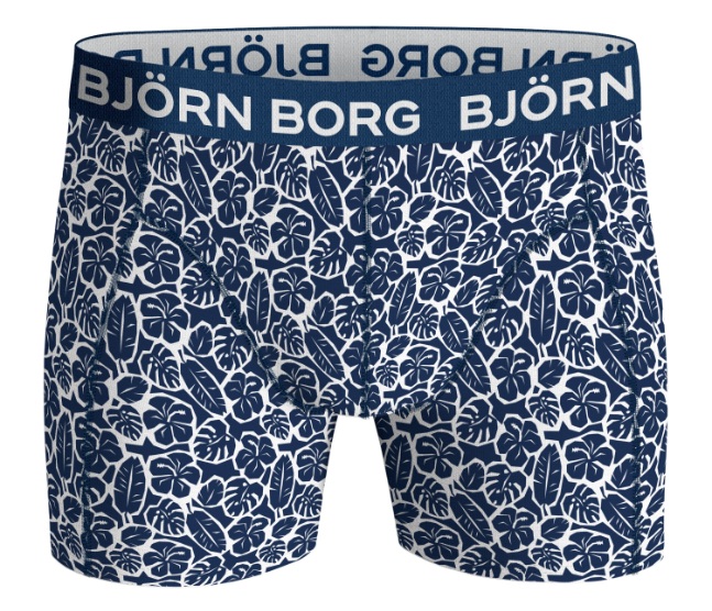 3-Pack Björn Borg Cotton Stretch Boxer Blue - 3