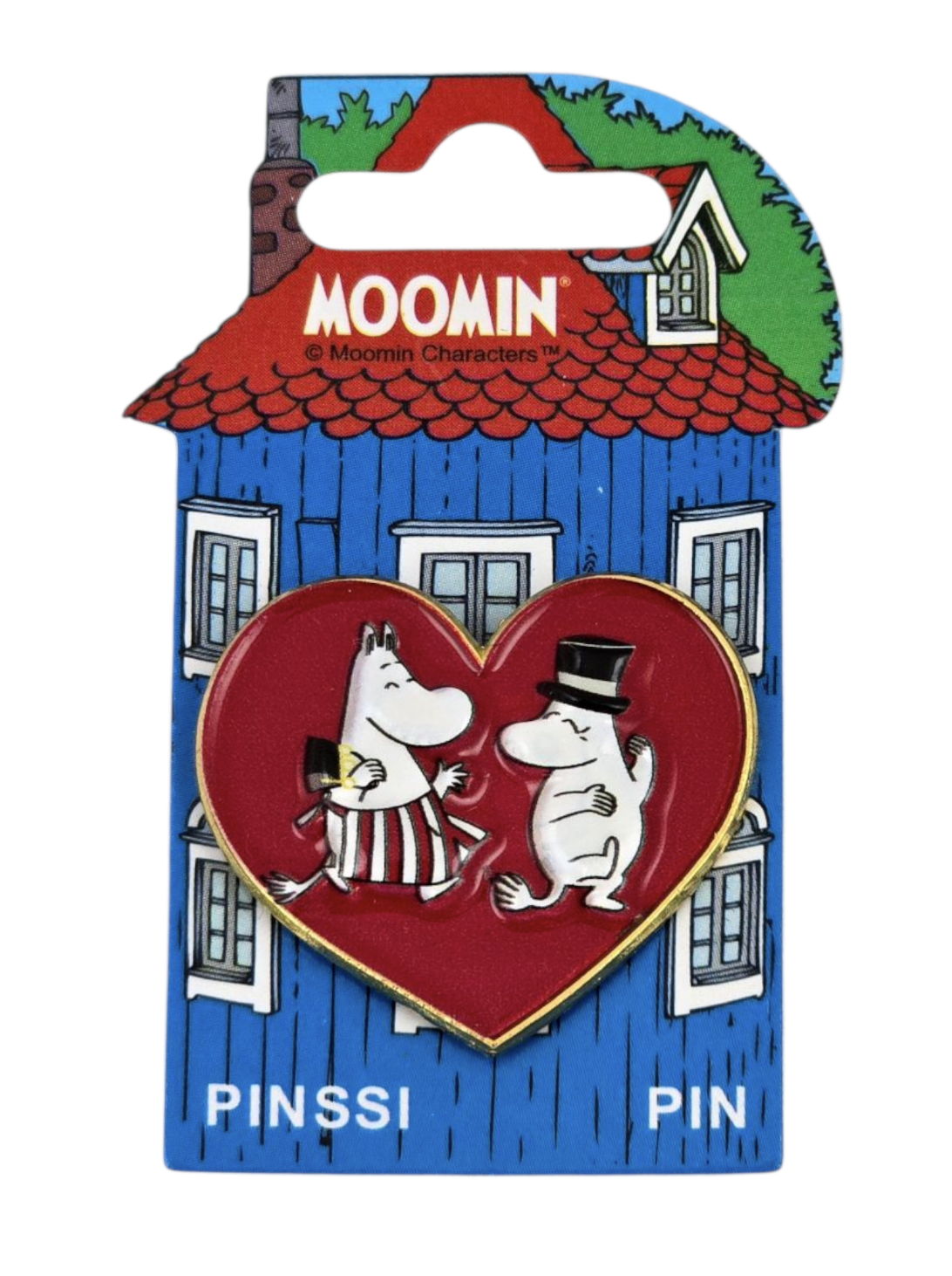 Mumin Pin - Muminmamma & Muminpappa Hjärta