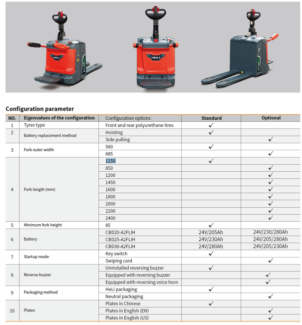 Elektrisk pallyftare med åkplatta Silverstone / Maxlast: 2500 kg - 2