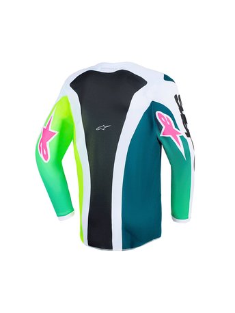 Alpinestars Tröja Youth Fluid Portl Grön/Vit/Svart - 2