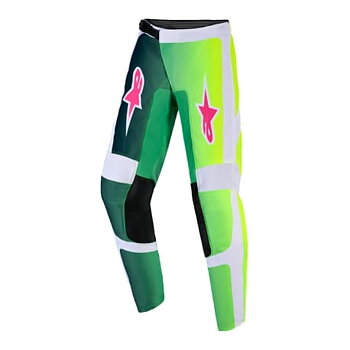 Alpinestars Byxor Youth Fluid Portl Grön/Vit/Svart