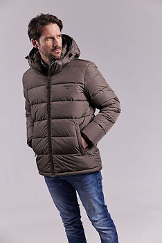 Sebago - Jasper Puffer Jacket - Dark Sand