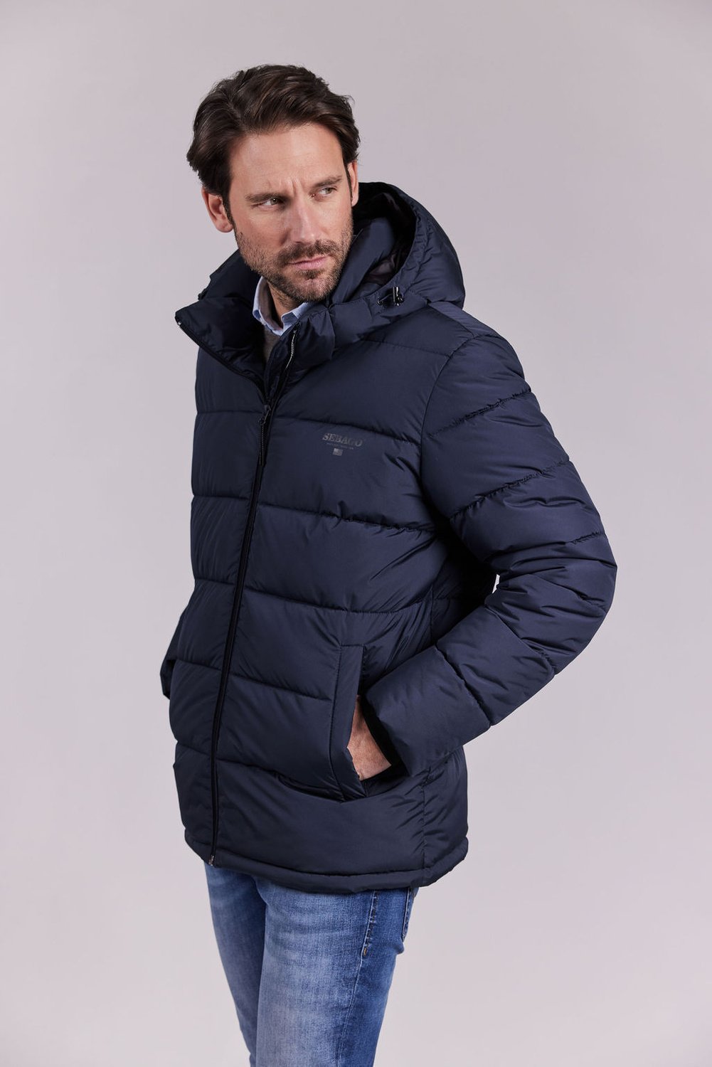 Sebago - Jasper Puffer Jacket - Dark Navy