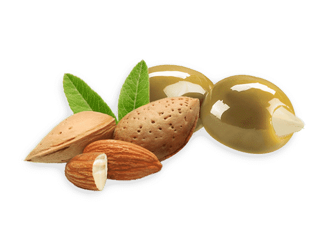 chalkidiki olives with almonds , 200g - gaia - 2