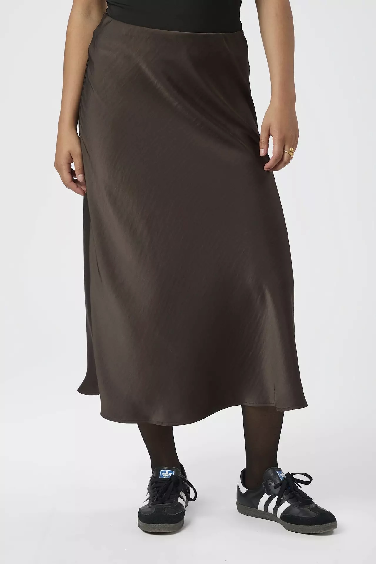 Neo Noir - Bovary Skirt Dark Brown