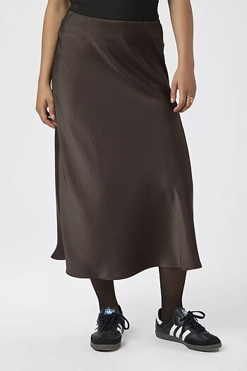 Neo Noir - Bovary Skirt Dark Brown