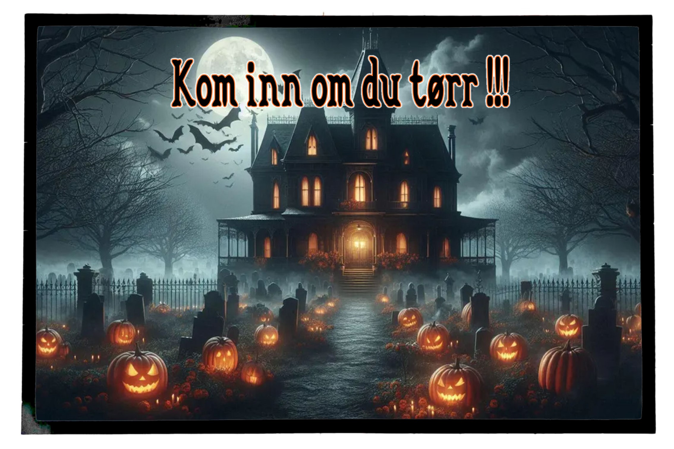 Dørmatte Halloween 9