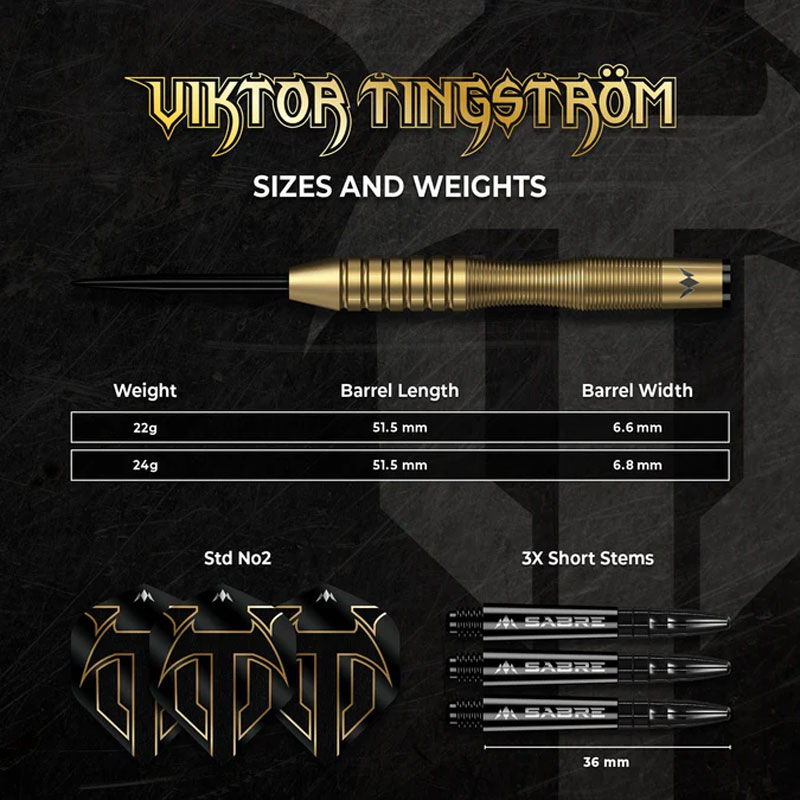 Mission Viktor Tingström Gold  90% 22g - 5
