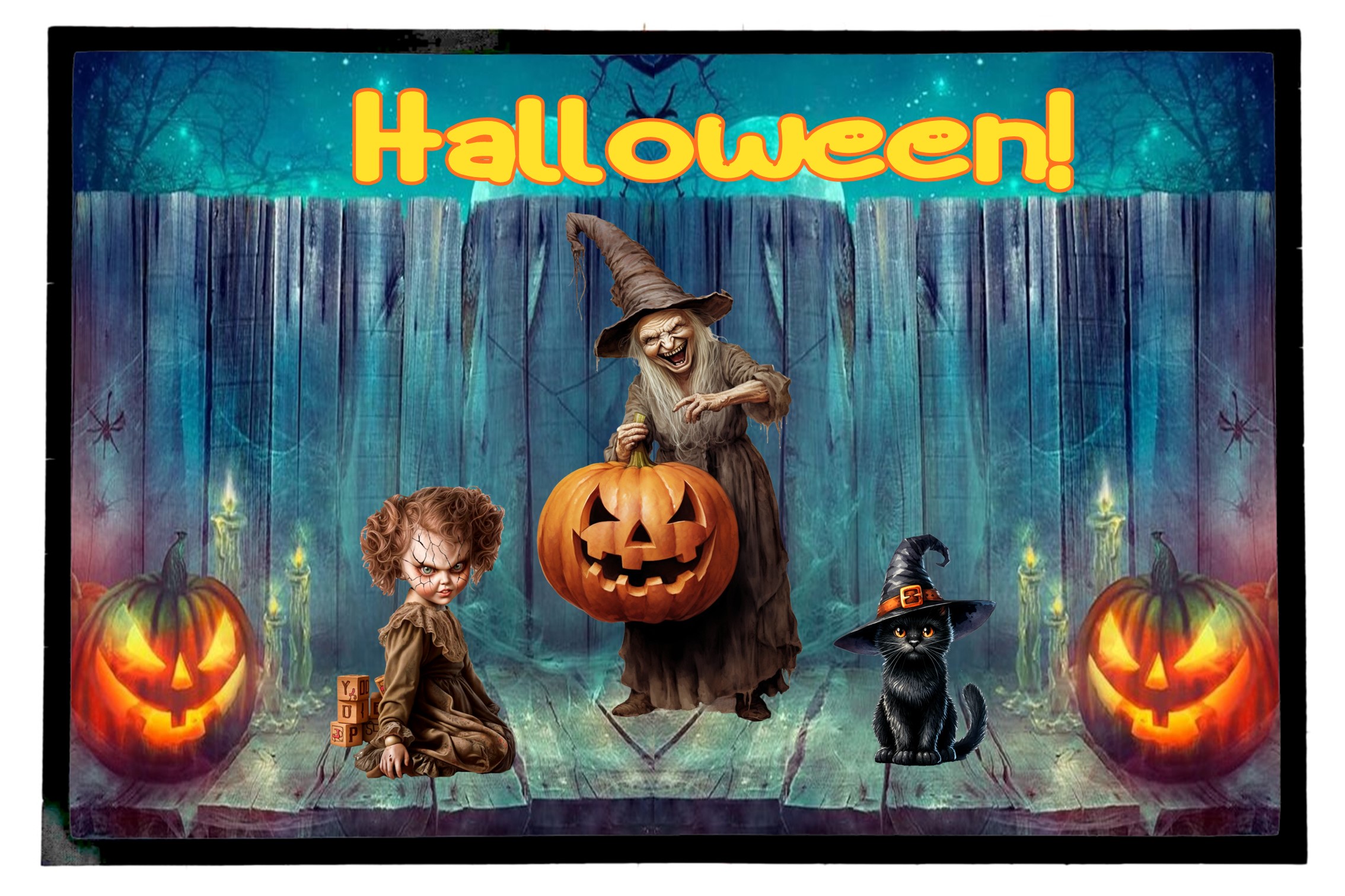 Dørmatte Halloween 15