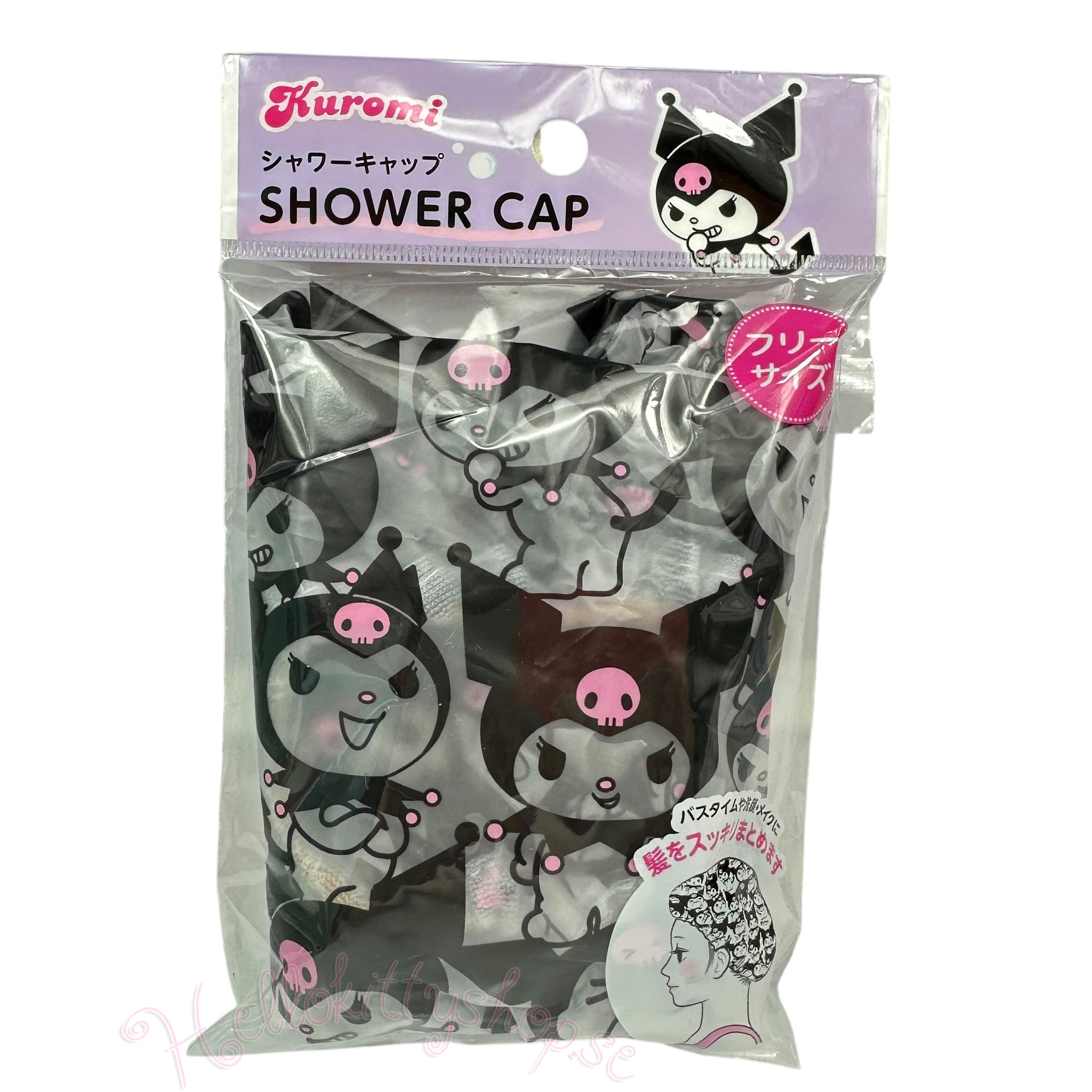 Kuromi Dusch/Badmössa - One Size - 3