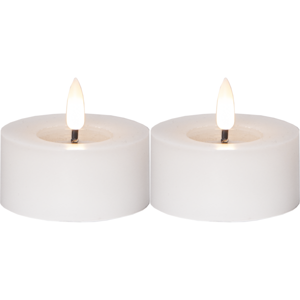 LED värmeljus 7x5,5 cm 2-pack - 2