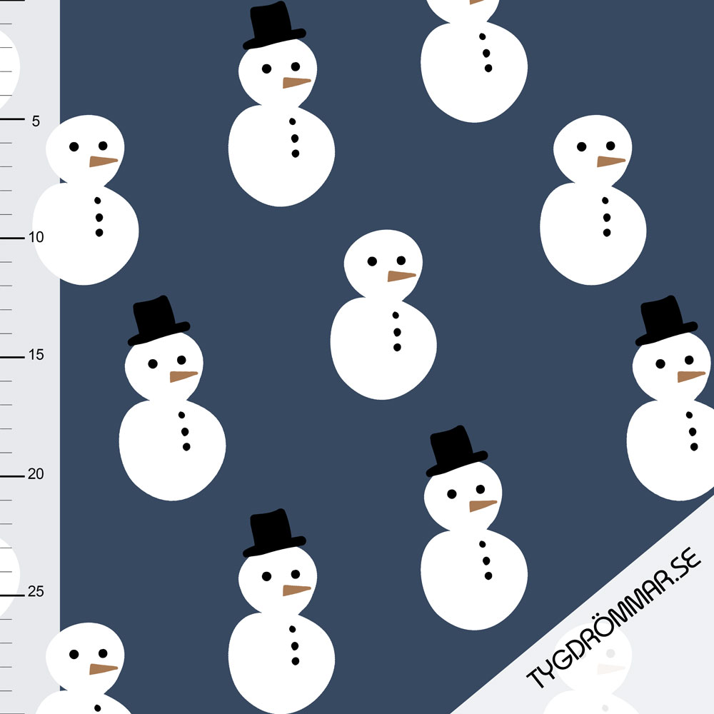 SNOWMAN - DARK BLUE