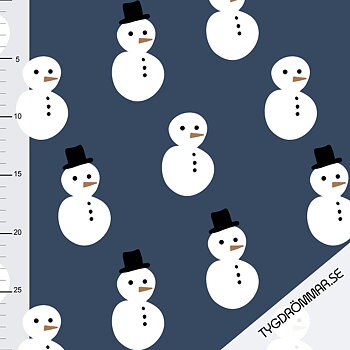 SNOWMAN - DARK BLUE