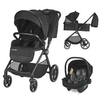 Paket Lissia 3-i-1 Barnvagn + Bilstol