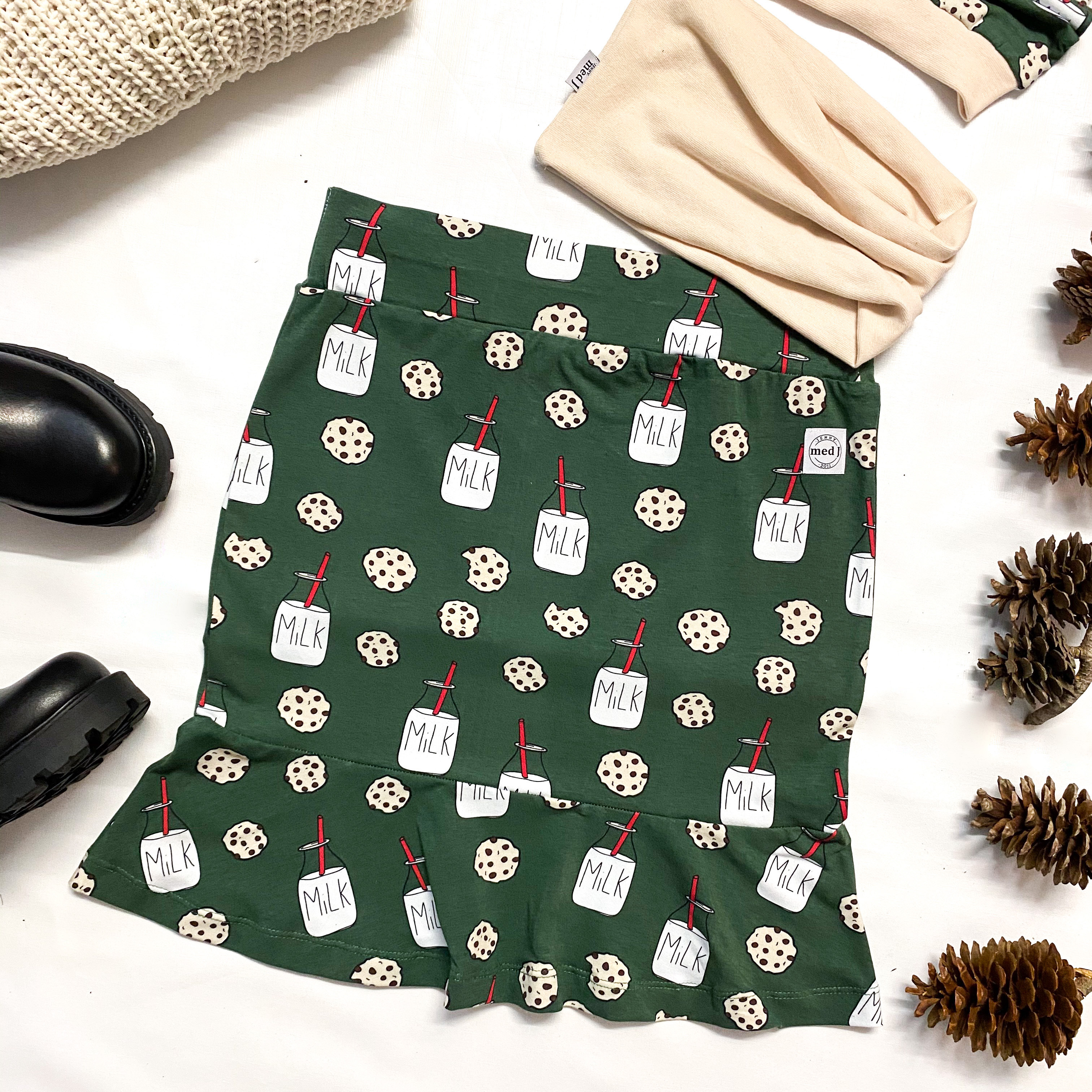 MILK AND COOKIE - FOREST GREEN - 5