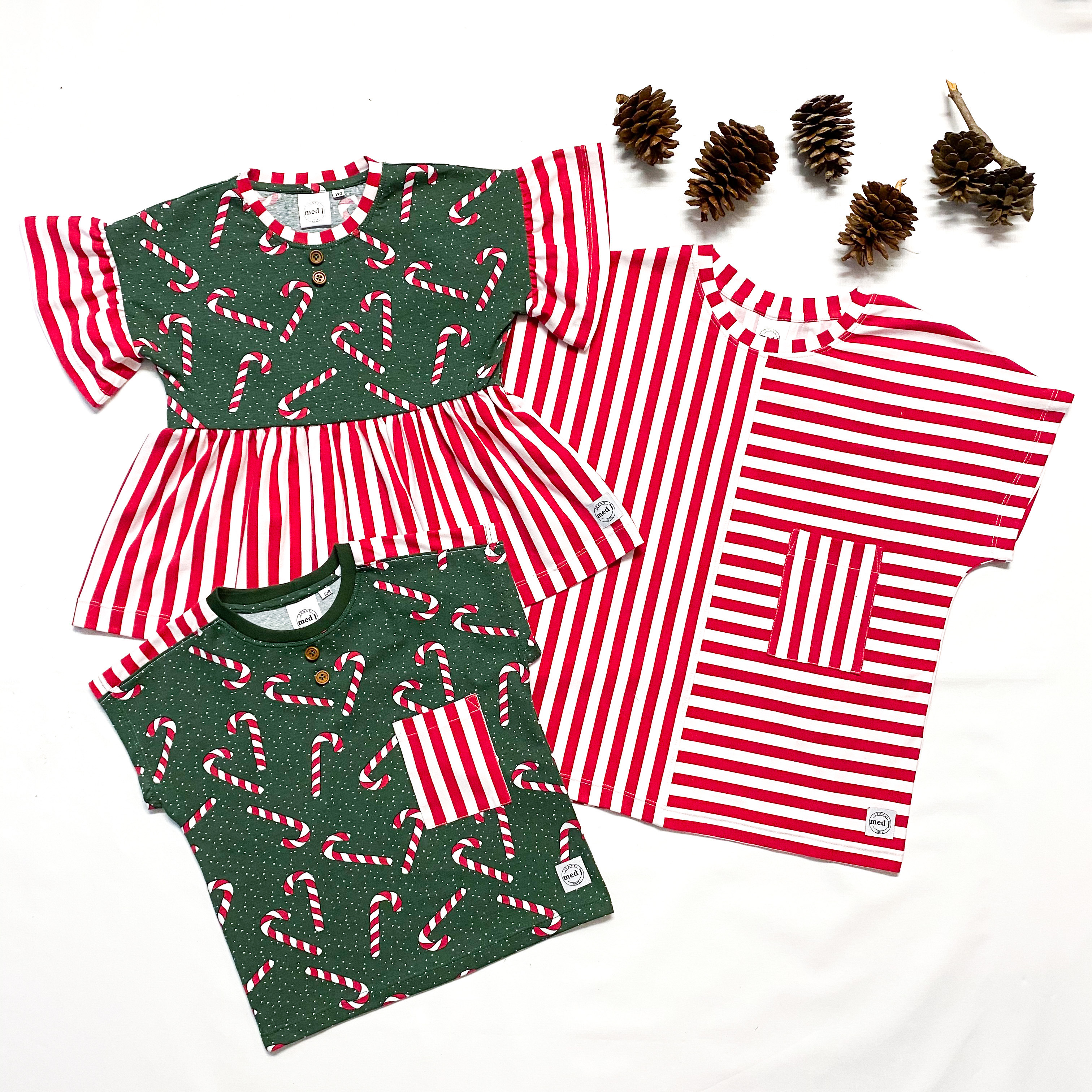CANDY CANE - FOREST GREEN - 4