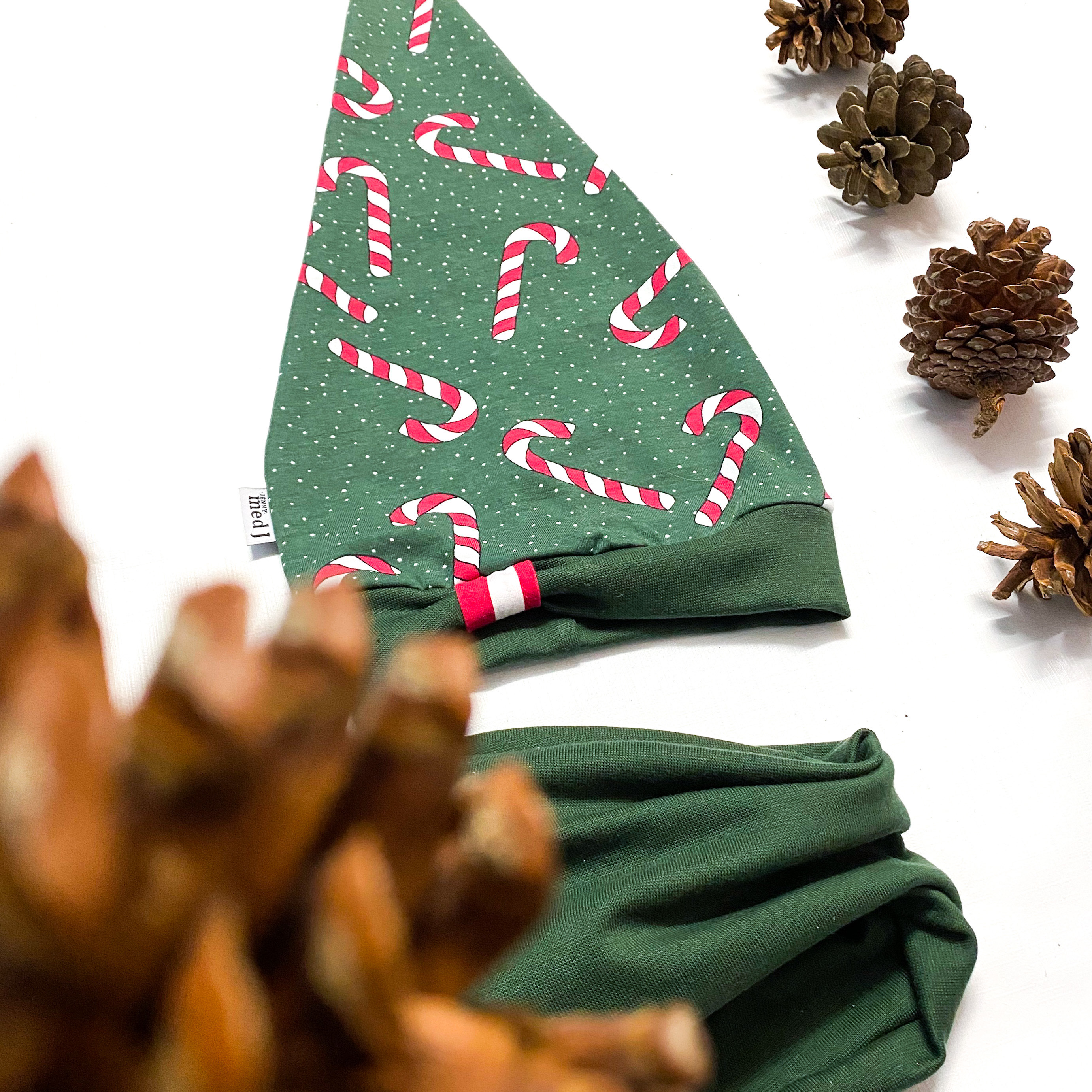 CANDY CANE - FOREST GREEN - 3