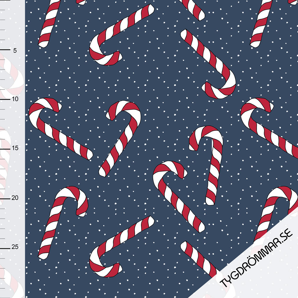 CANDY CANE - DARK BLUE