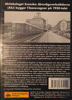 ASJ bygger T-banevagnar på 1950-talet (DVD) TNF37
