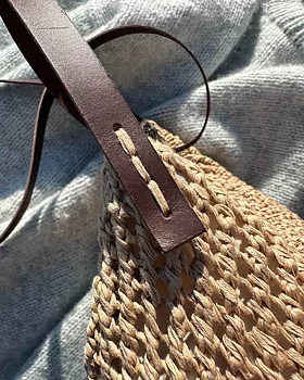 Läderrem till Florence Bag - PetiteKnit