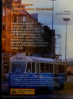 Spårvagnar i Stockholms innerstad 1967 (DVD) TNF