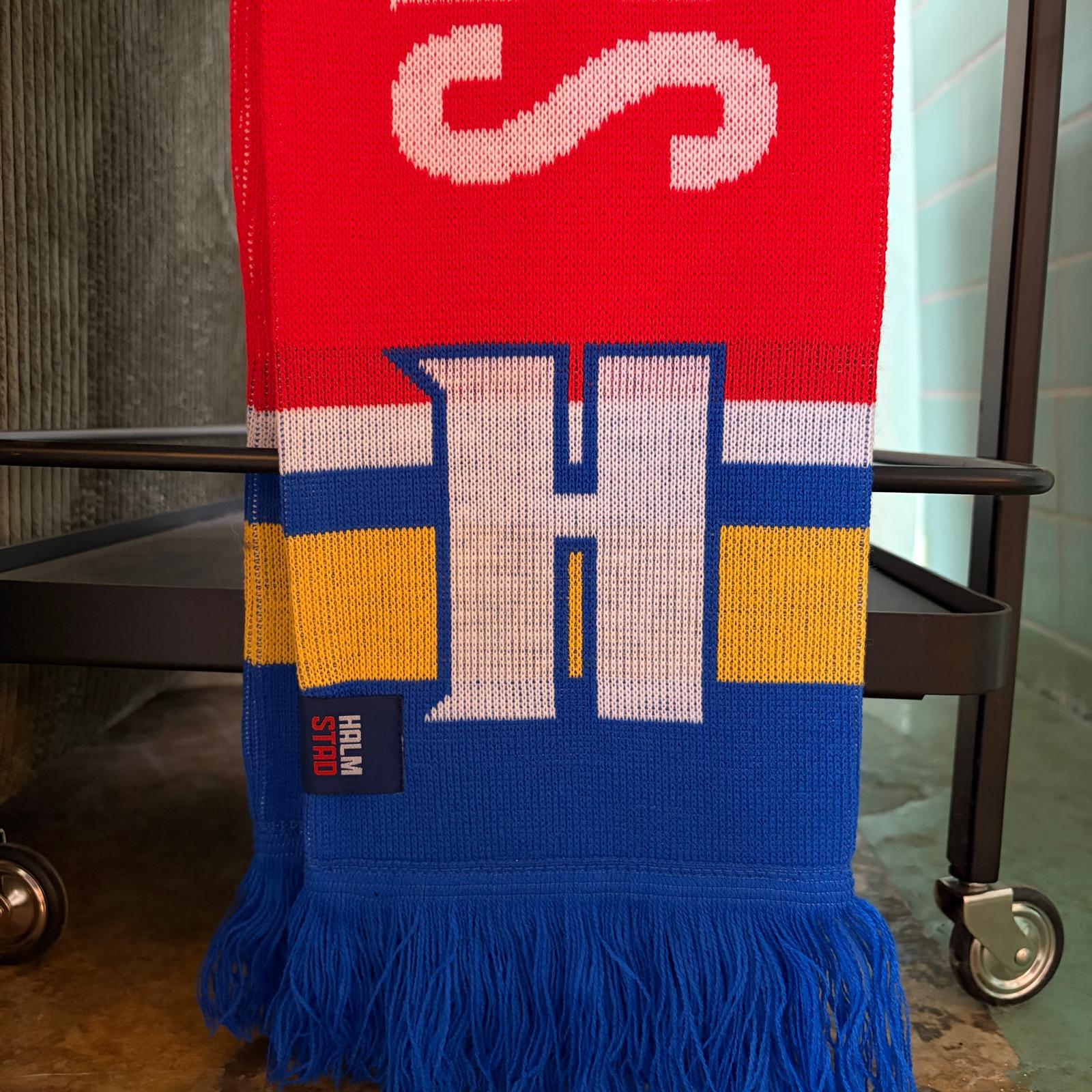 Halsduk Stickad Retro - 4