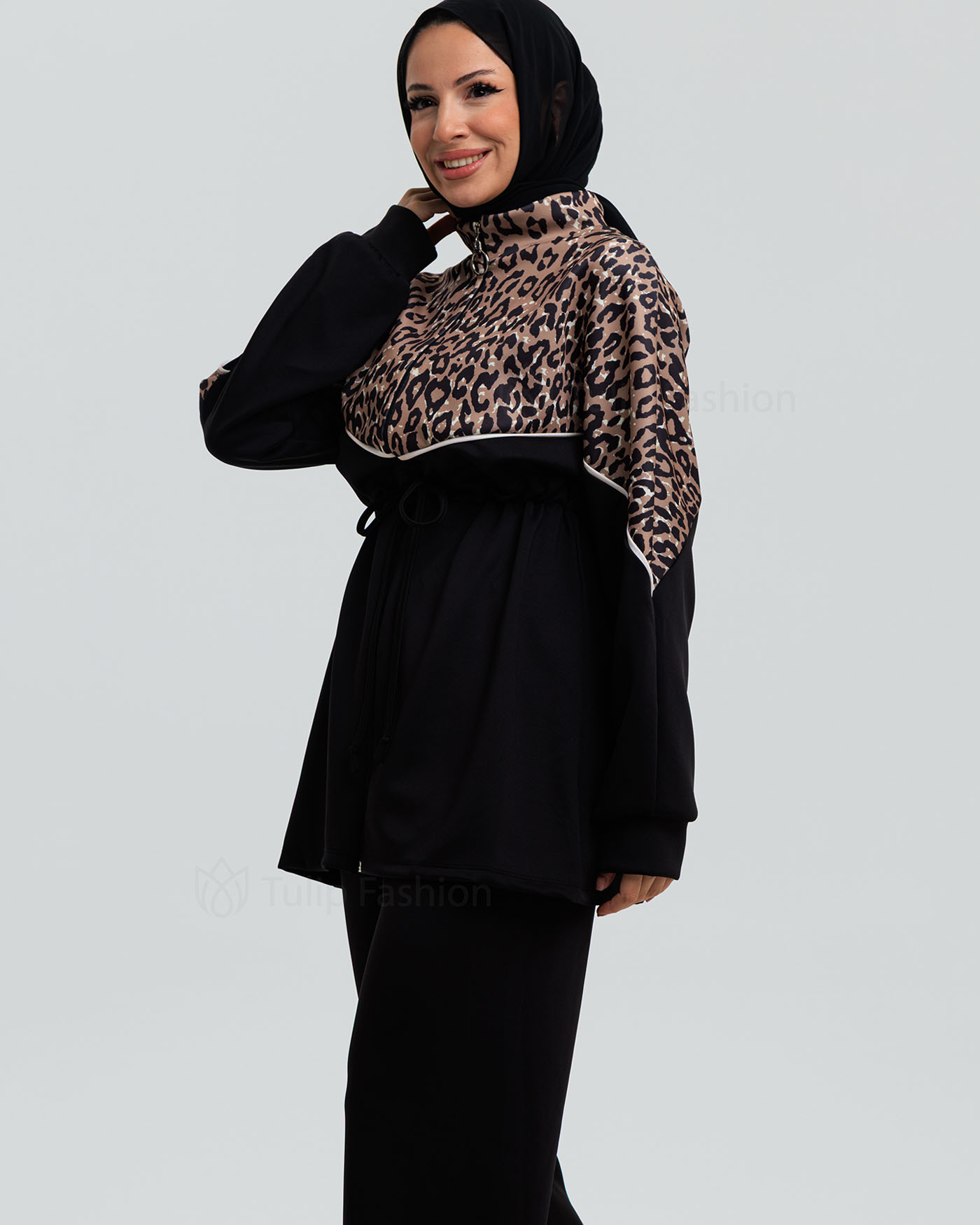 Tunika-Set - Braun - 2